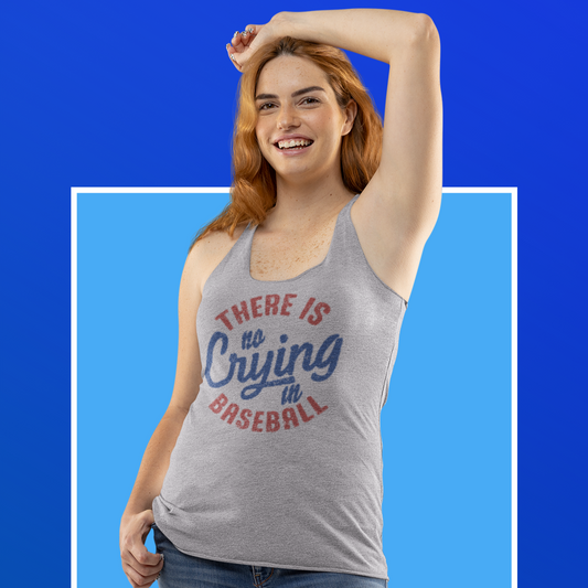 There Is No Crying in Baseball Graphic Tank