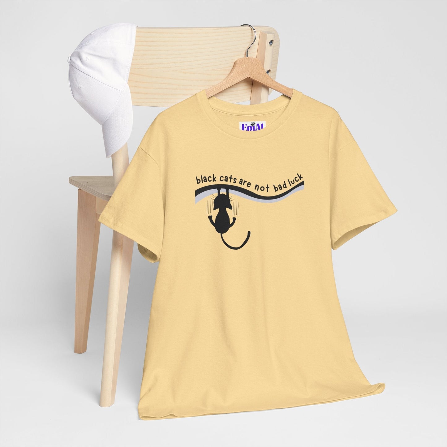 Black Cats Unisex Heavy Cotton Tee
