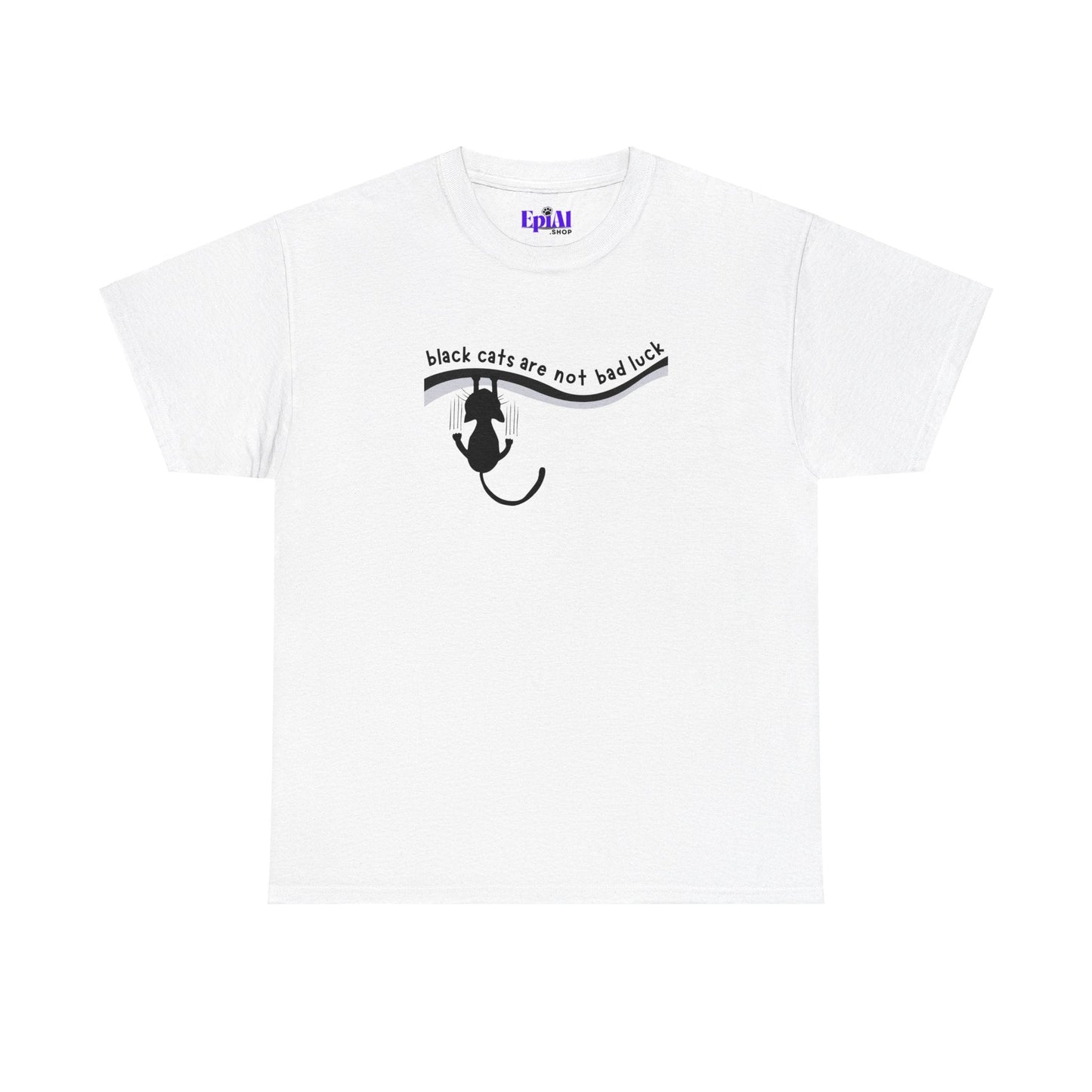 Black Cats Unisex Heavy Cotton Tee