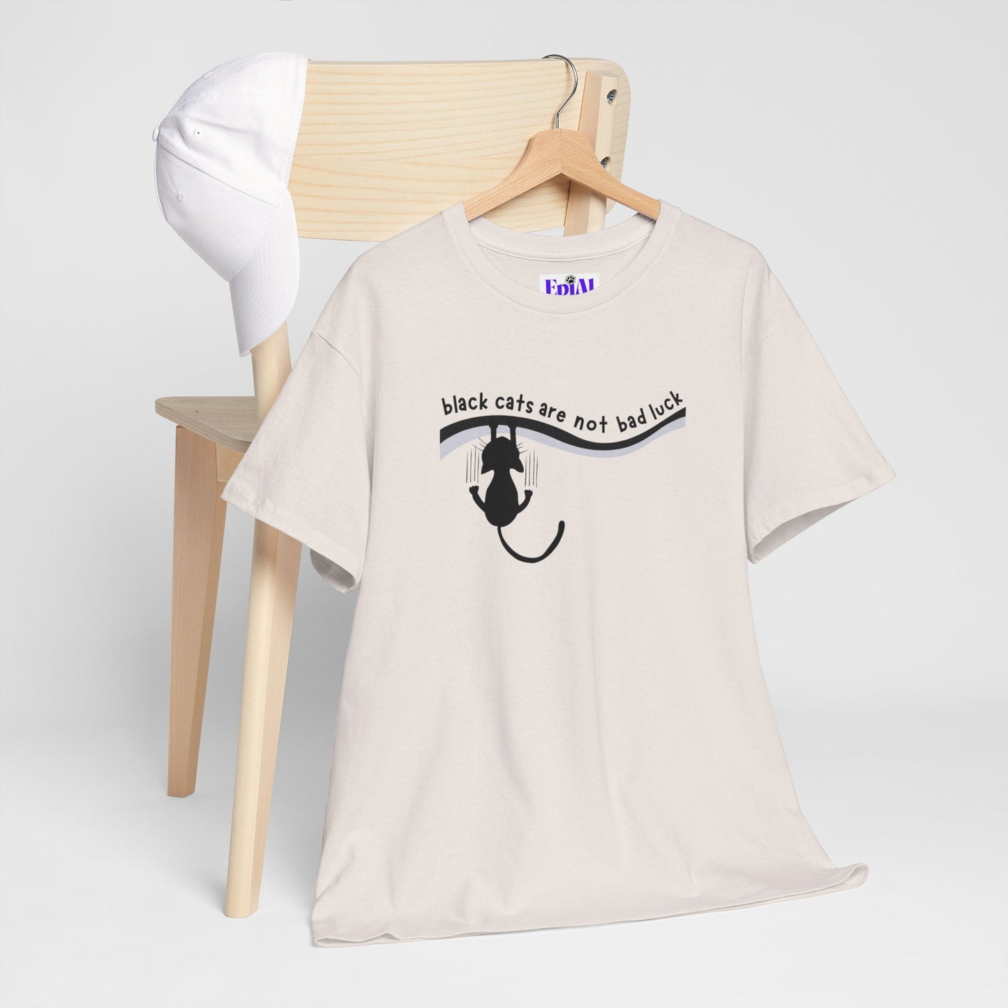 Black Cats Unisex Heavy Cotton Tee