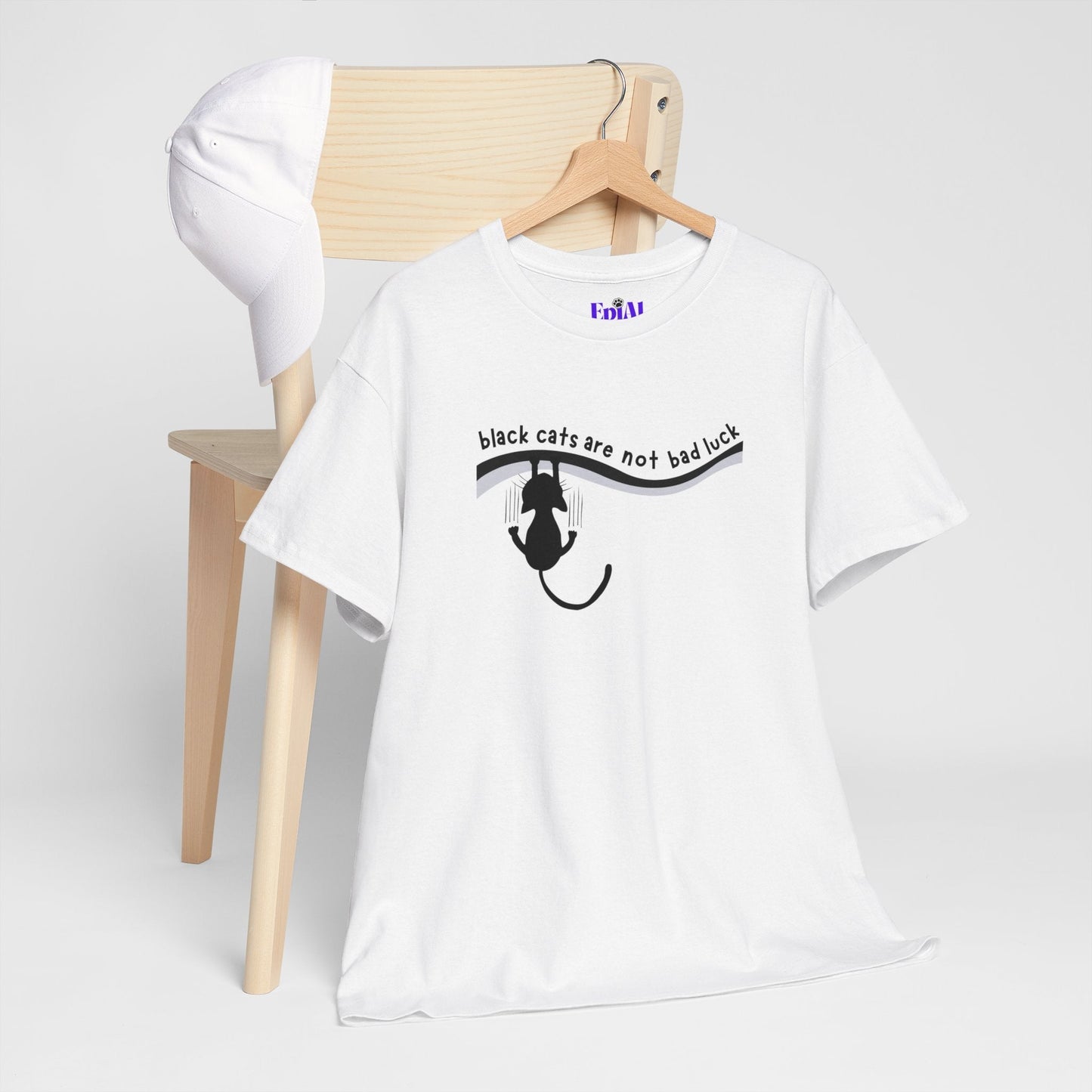 Black Cats Unisex Heavy Cotton Tee