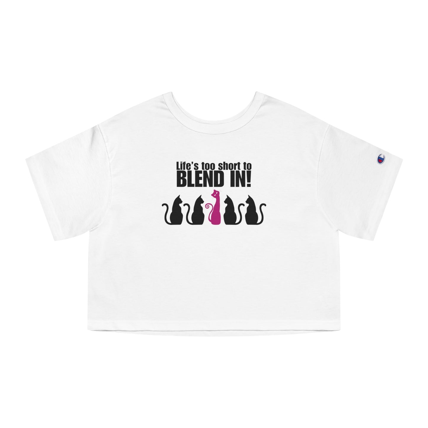 Blend Champion Women's Heritage Cropped T-Shirt
