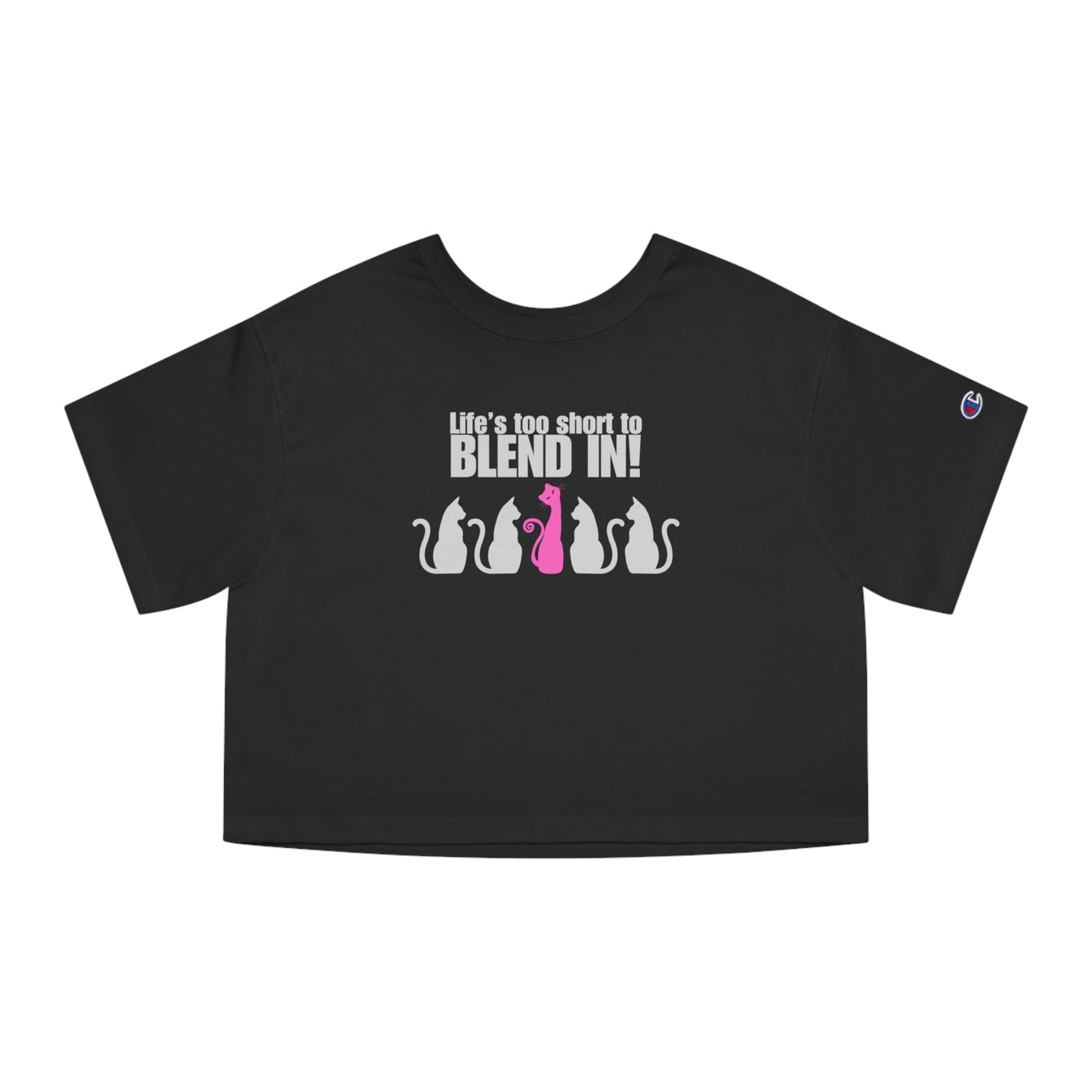 Blend Champion Women's Heritage Cropped T-Shirt