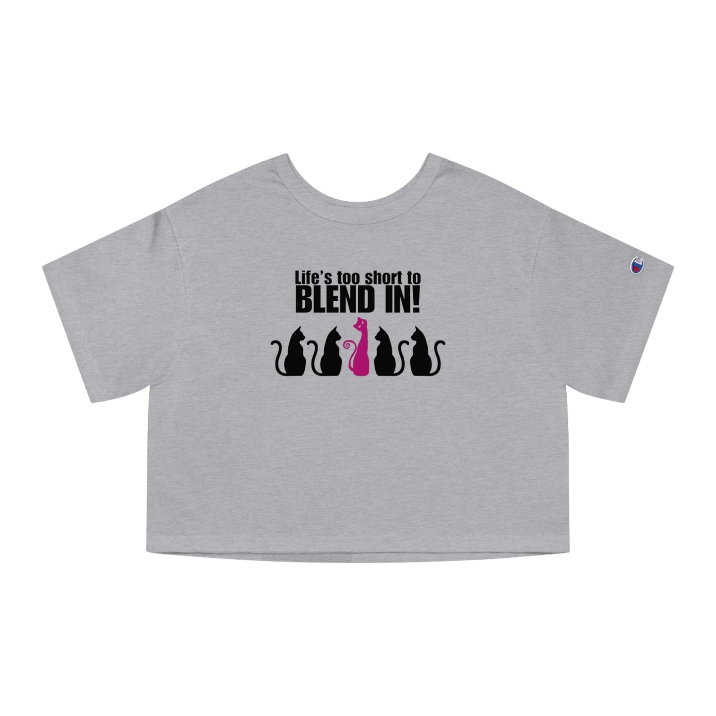 Blend Champion Women's Heritage Cropped T-Shirt