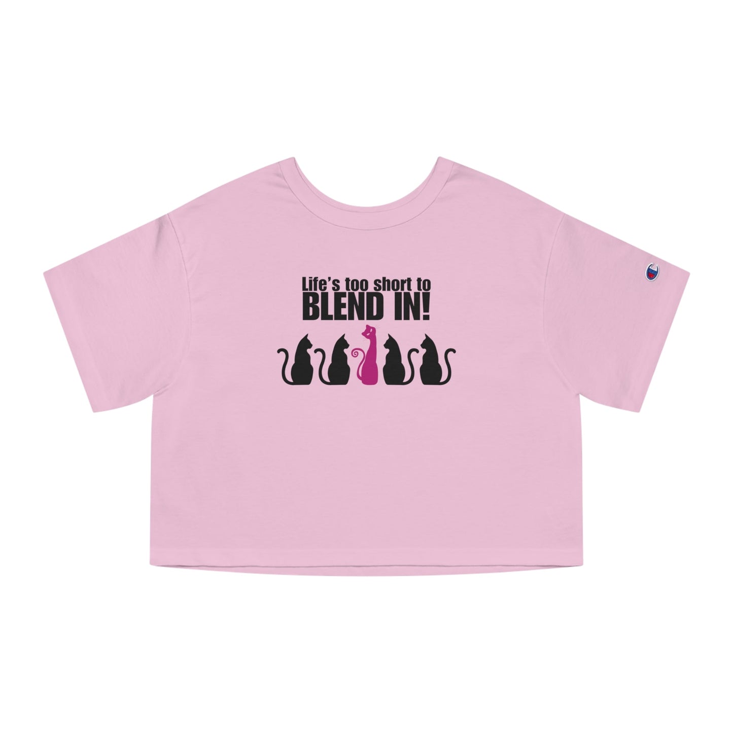 Blend Champion Women's Heritage Cropped T-Shirt