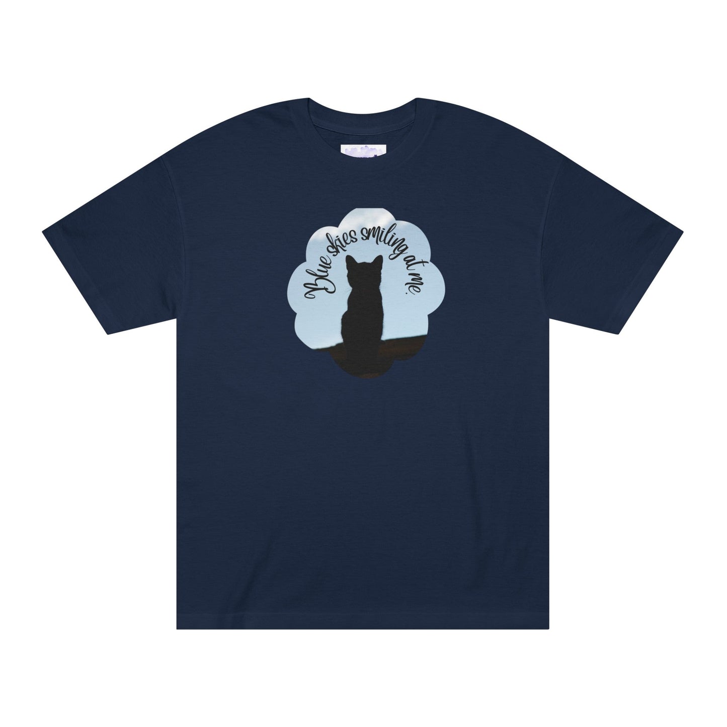 Blue Skies Kitty Unisex Classic Tee