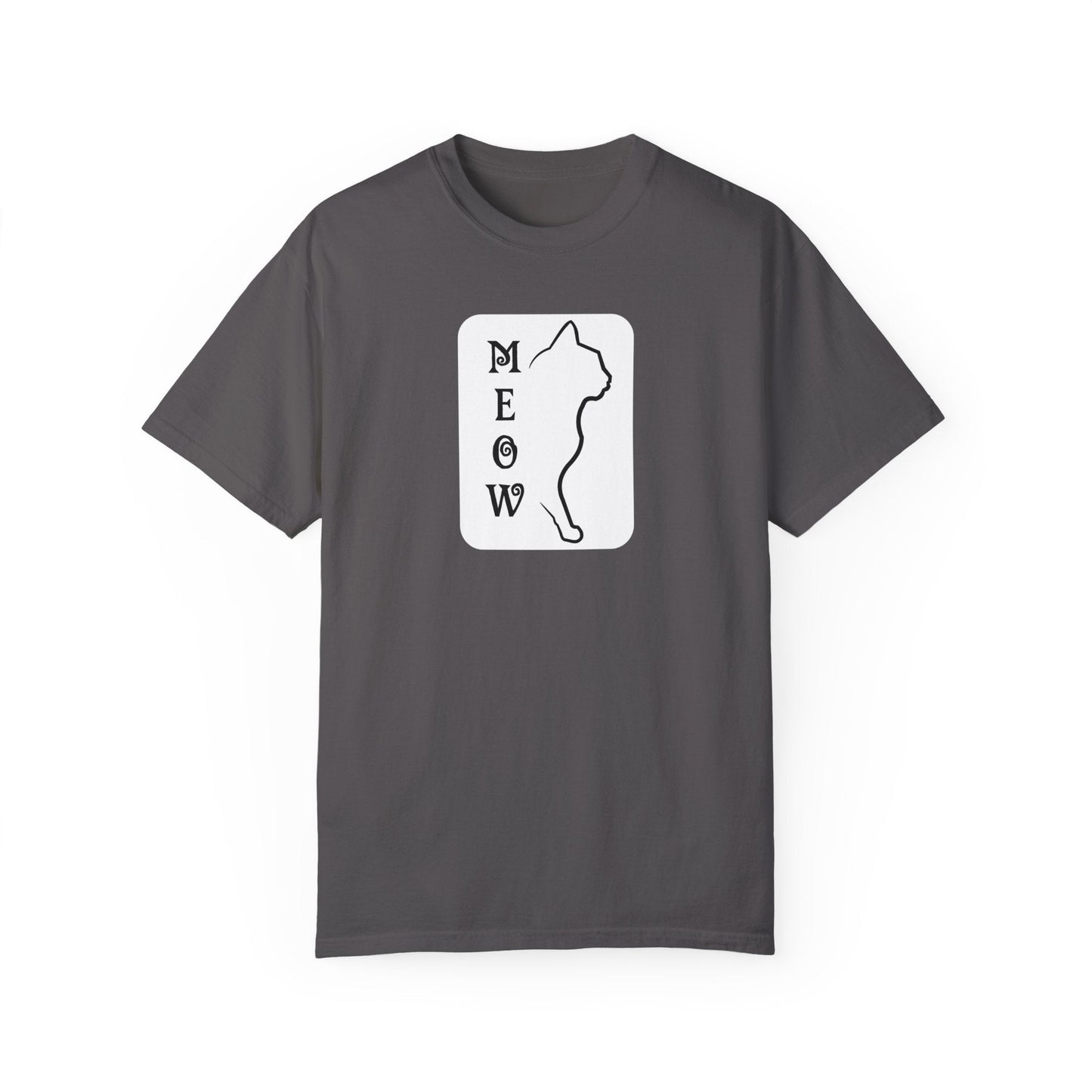 Boxy Meow Unisex Garment-Dyed T-shirt