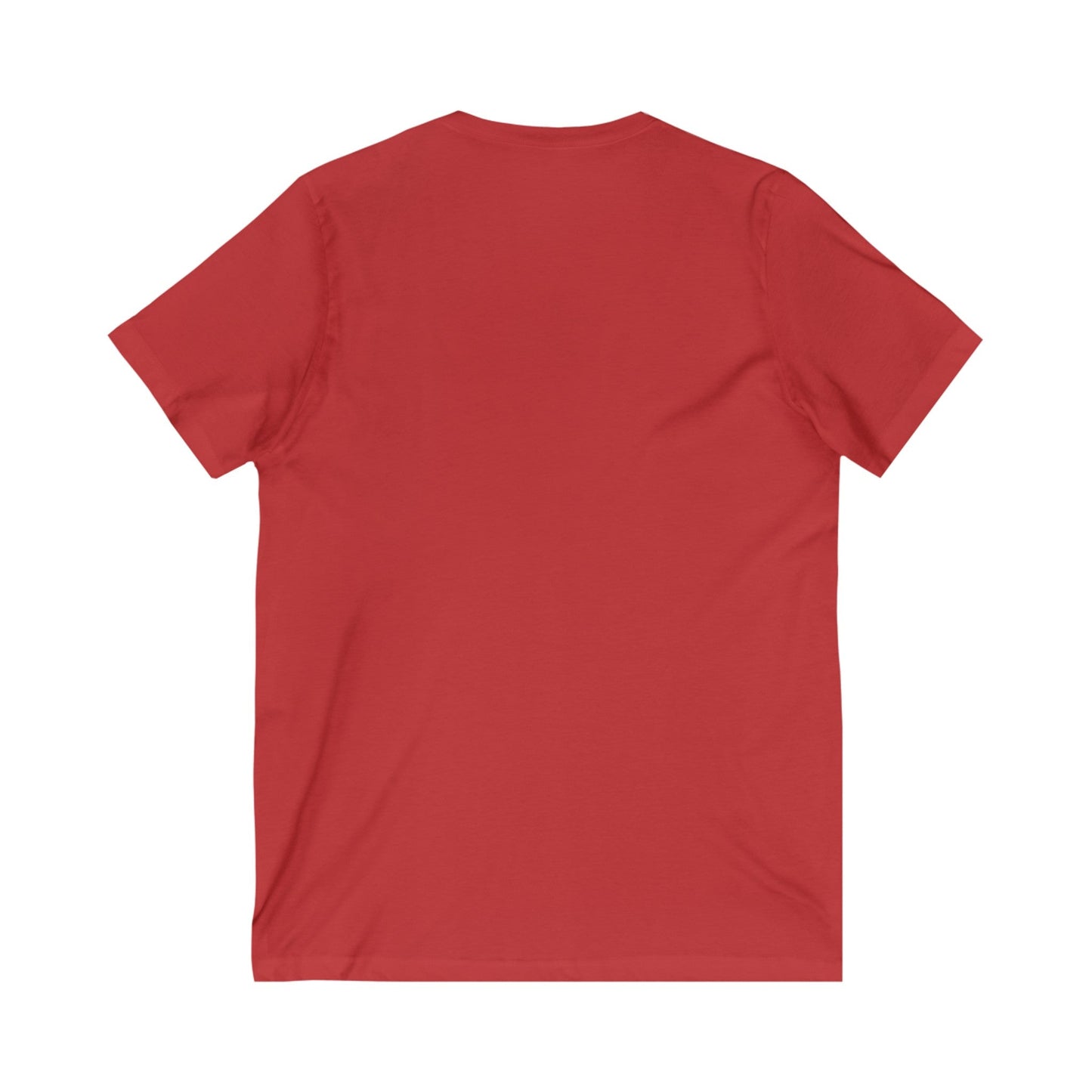 Brassy Cat Unisex Jersey Short Sleeve V-Neck Tee