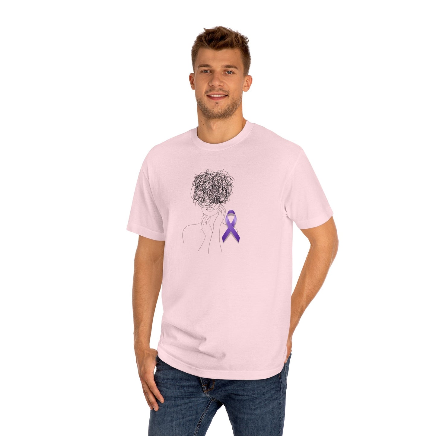Brave Brain Epilepsy Awareness Unisex Classic Tee