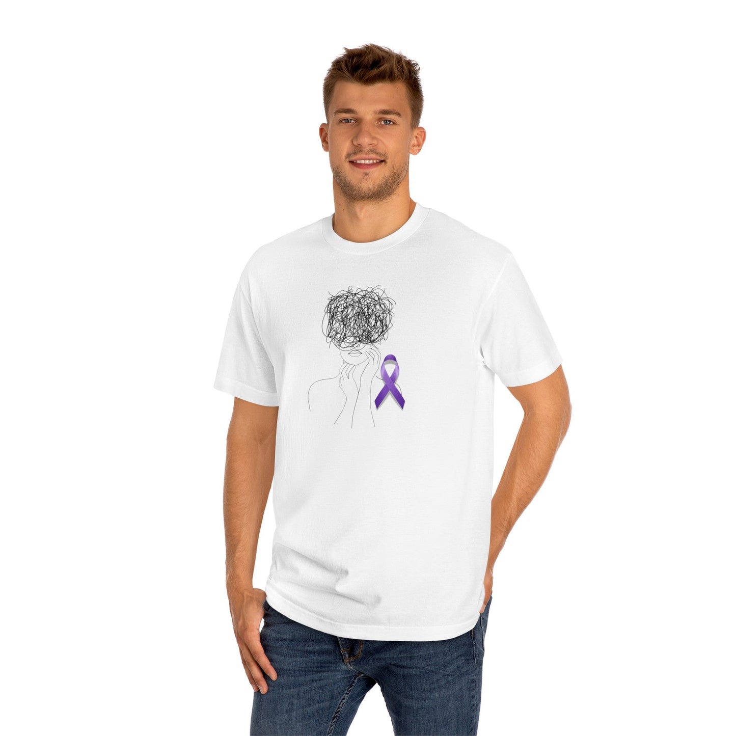 Brave Brain Epilepsy Awareness Unisex Classic Tee
