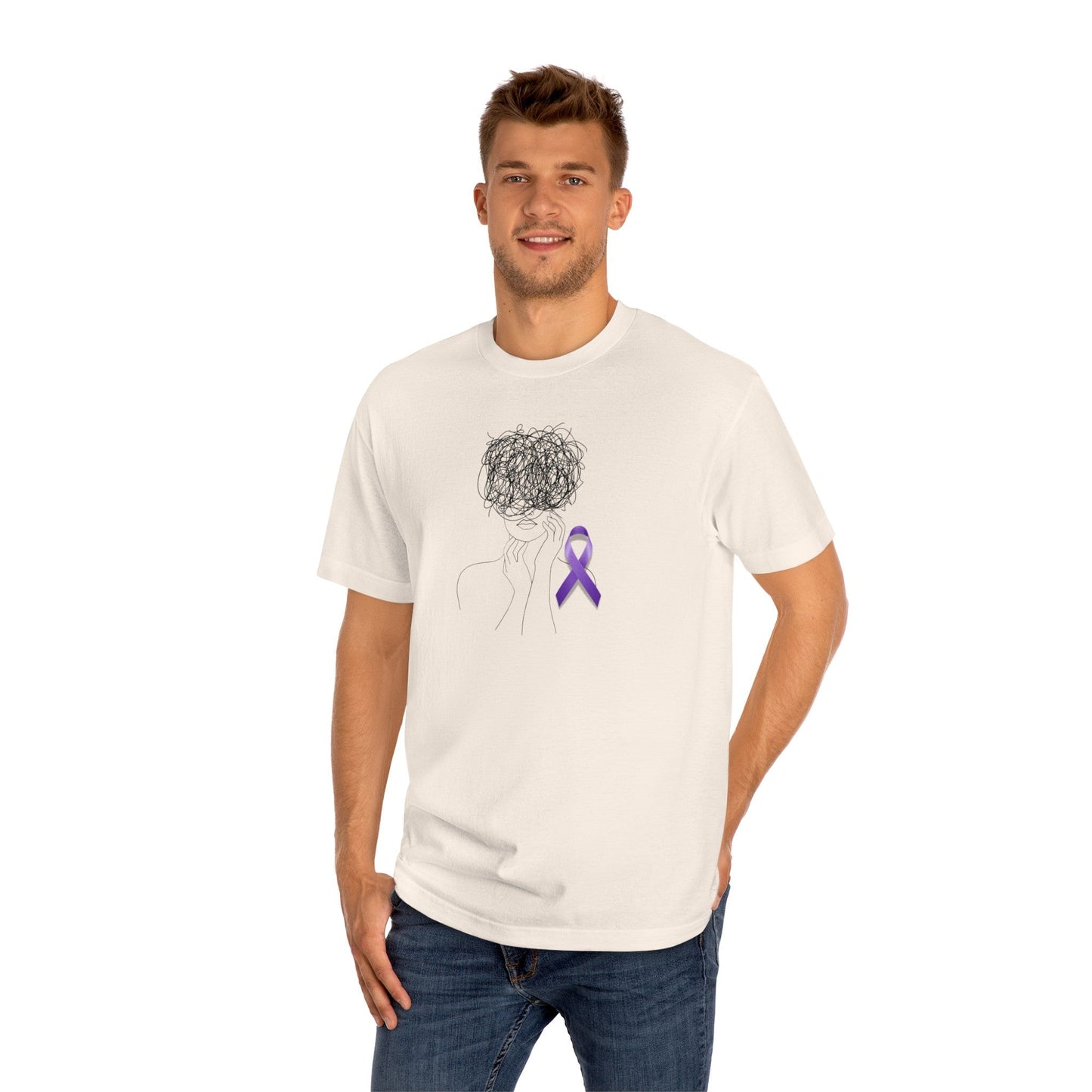 Brave Brain Epilepsy Awareness Unisex Classic Tee