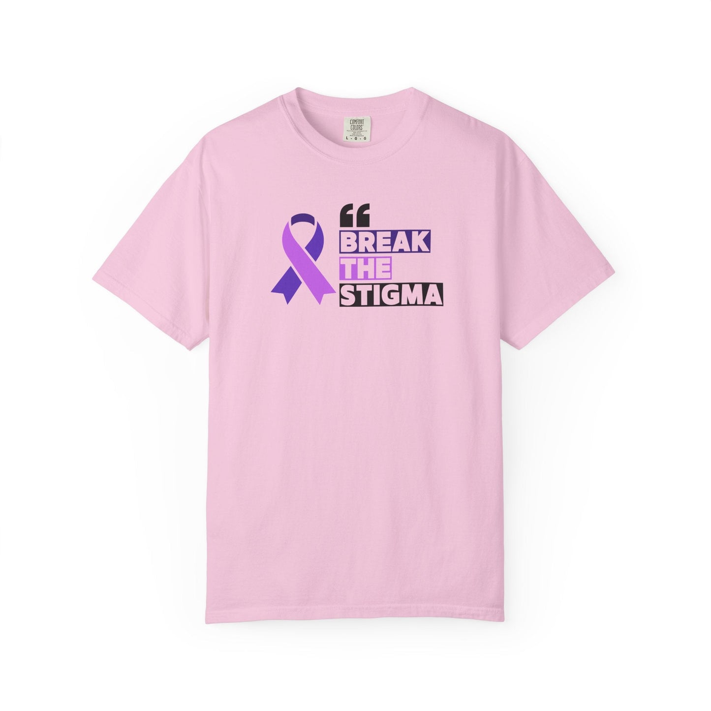 Break the Stigma Unisex Garment-Dyed T-Shirt for Epilepsy Awareness Tee