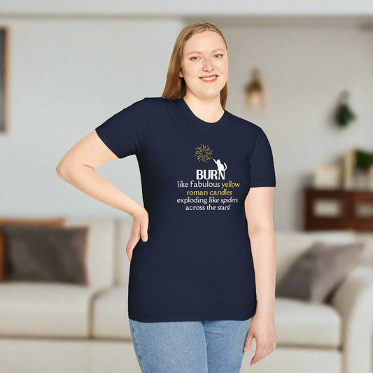 Burn Unisex Softstyle T-Shirt