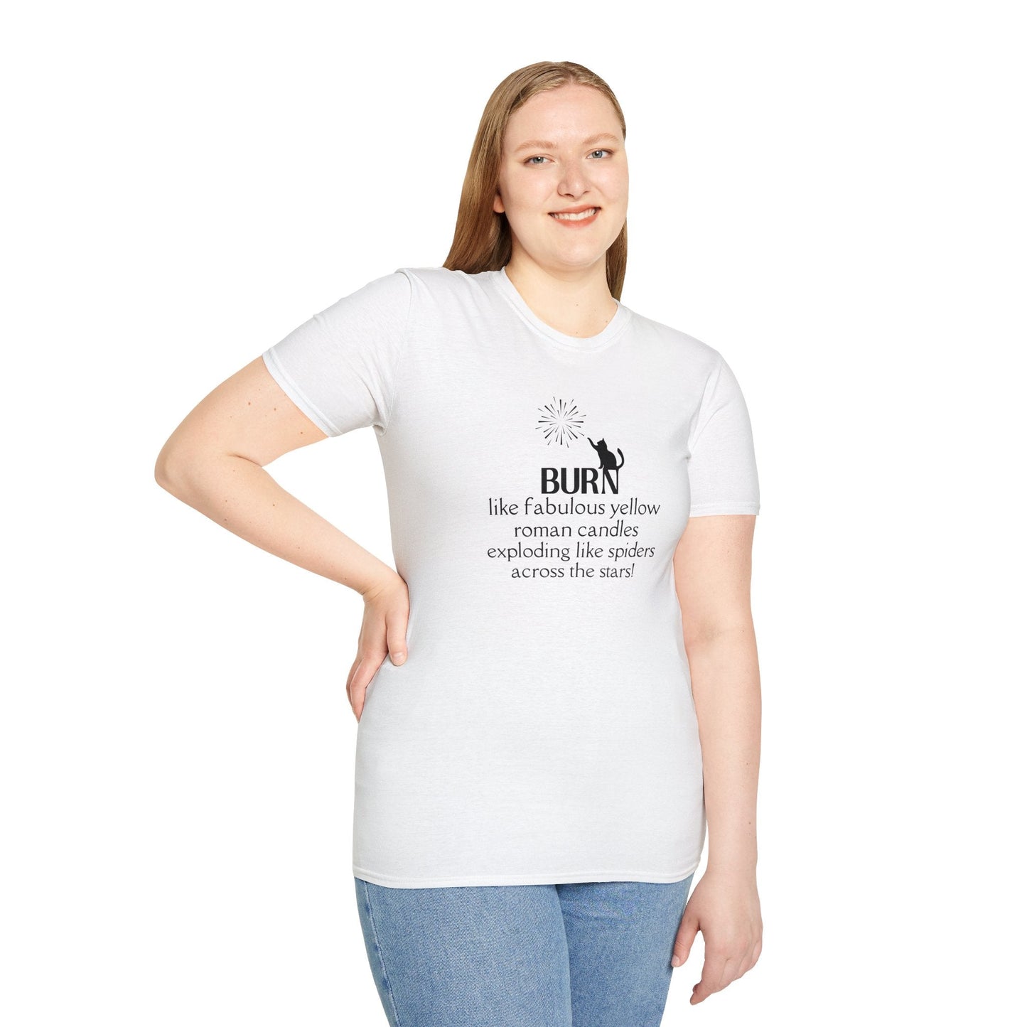 Burn Unisex Softstyle T-Shirt