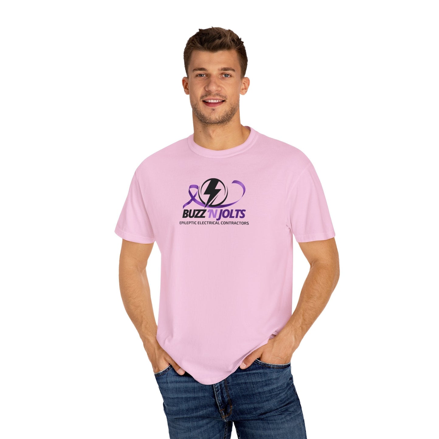 Buzz 'n Jolts Unisex Garment-Dyed T-shirt