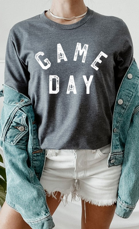 Retro Game Day Graphic Tee T-Shirt