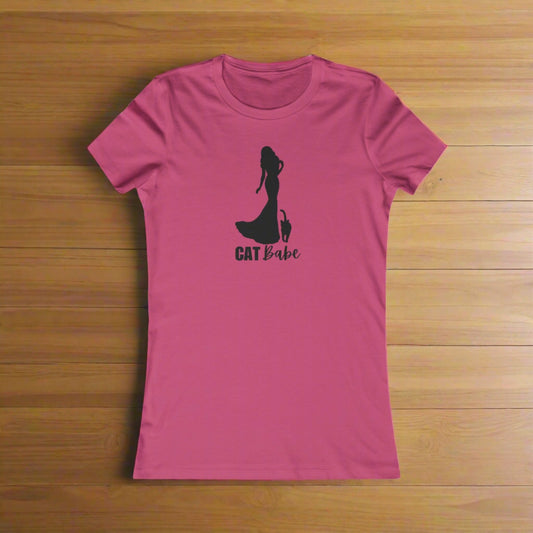 Cat Babe Women's Favorite Tee