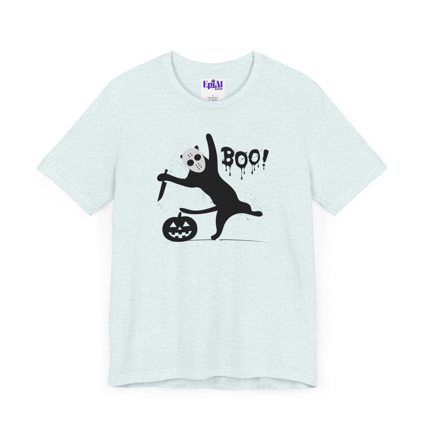 Cat Boo Unisex Jersey Short Sleeve Tee