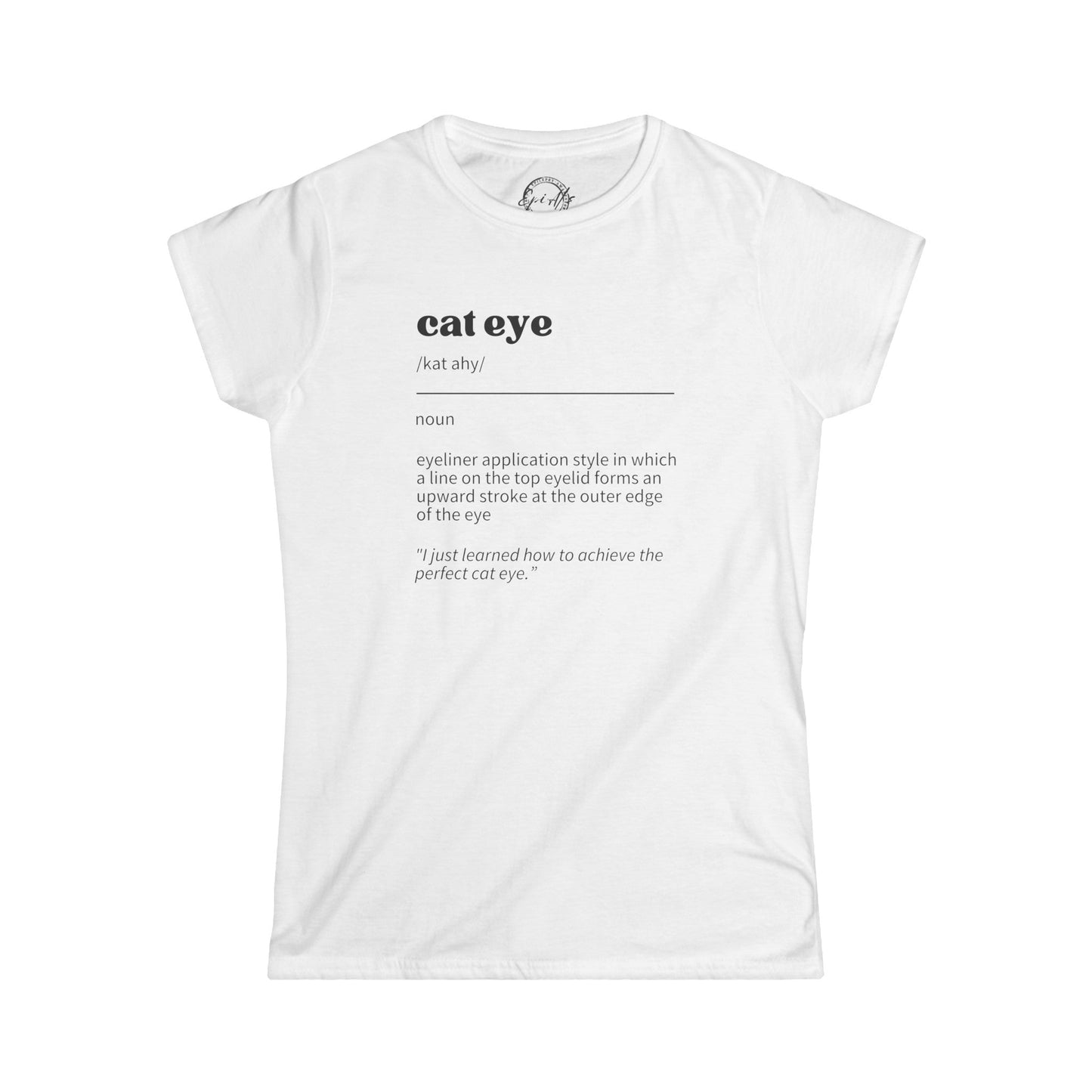 Cat Eye Definition Women's Softstyle Tee