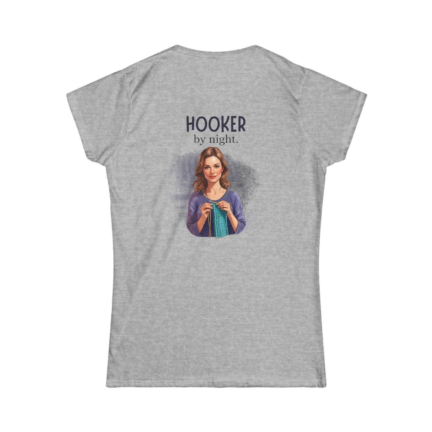 Cat Lady Hooker Softstyle Tee