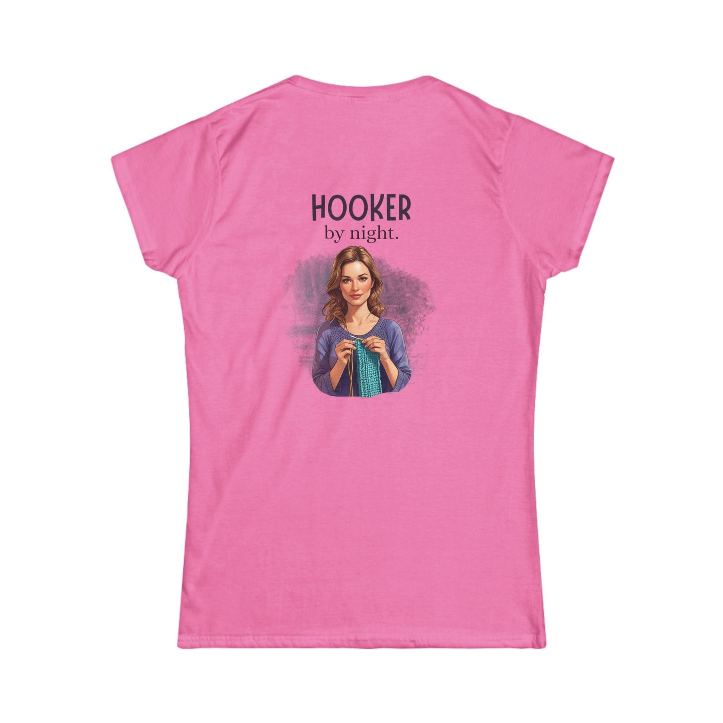 Cat Lady Hooker Softstyle Tee