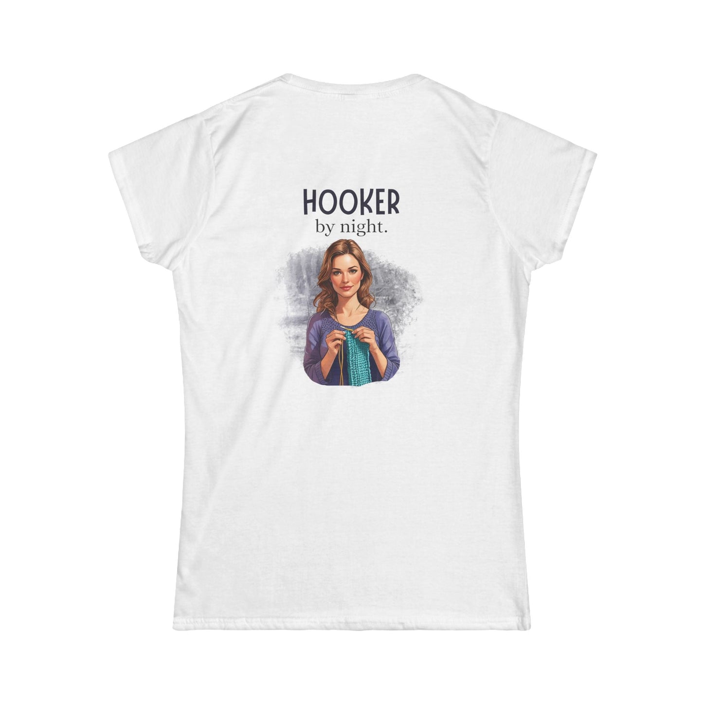 Cat Lady Hooker Softstyle Tee