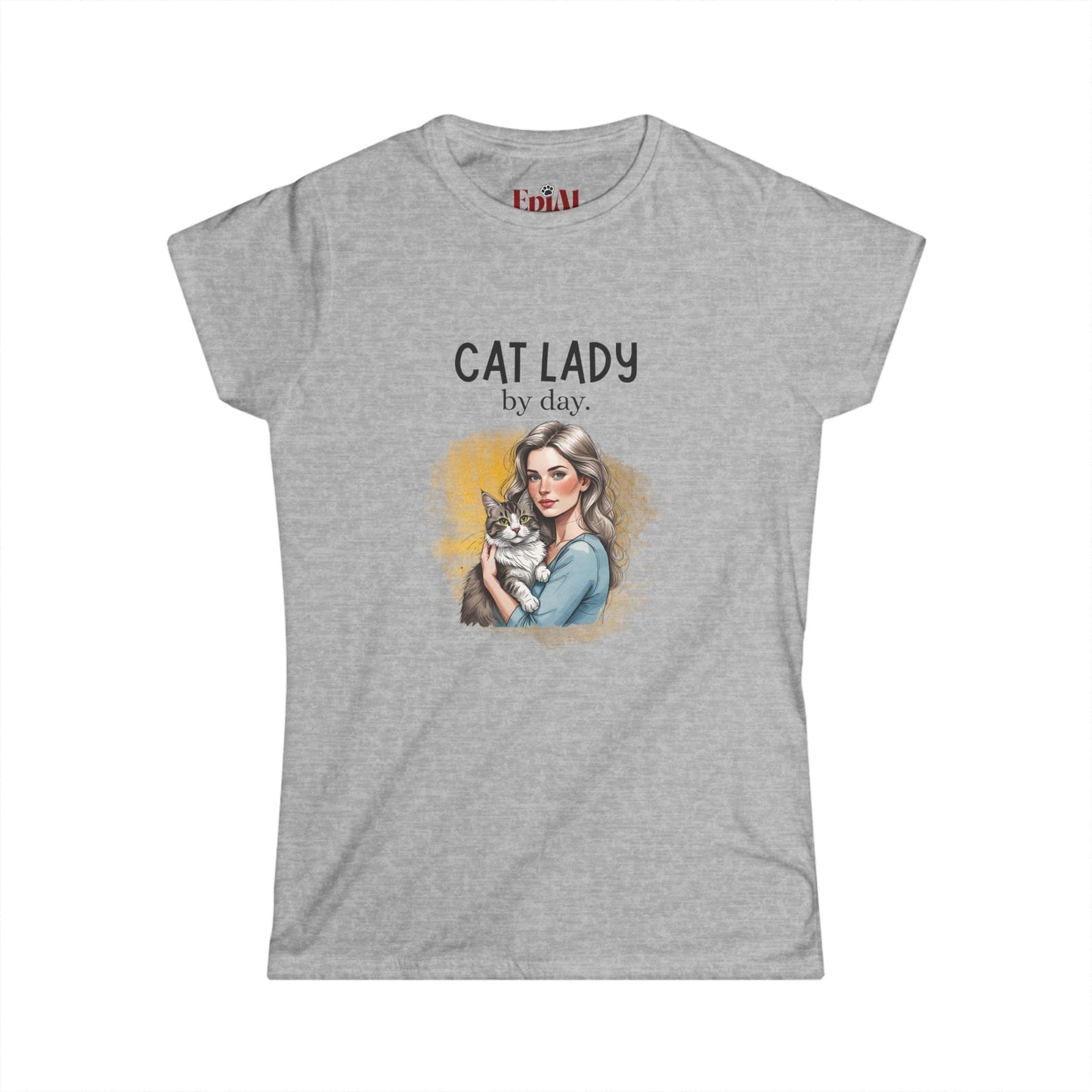 Cat Lady Hooker Softstyle Tee