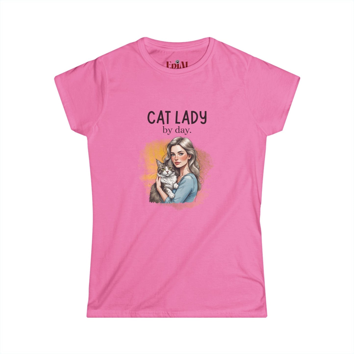 Cat Lady Hooker Softstyle Tee