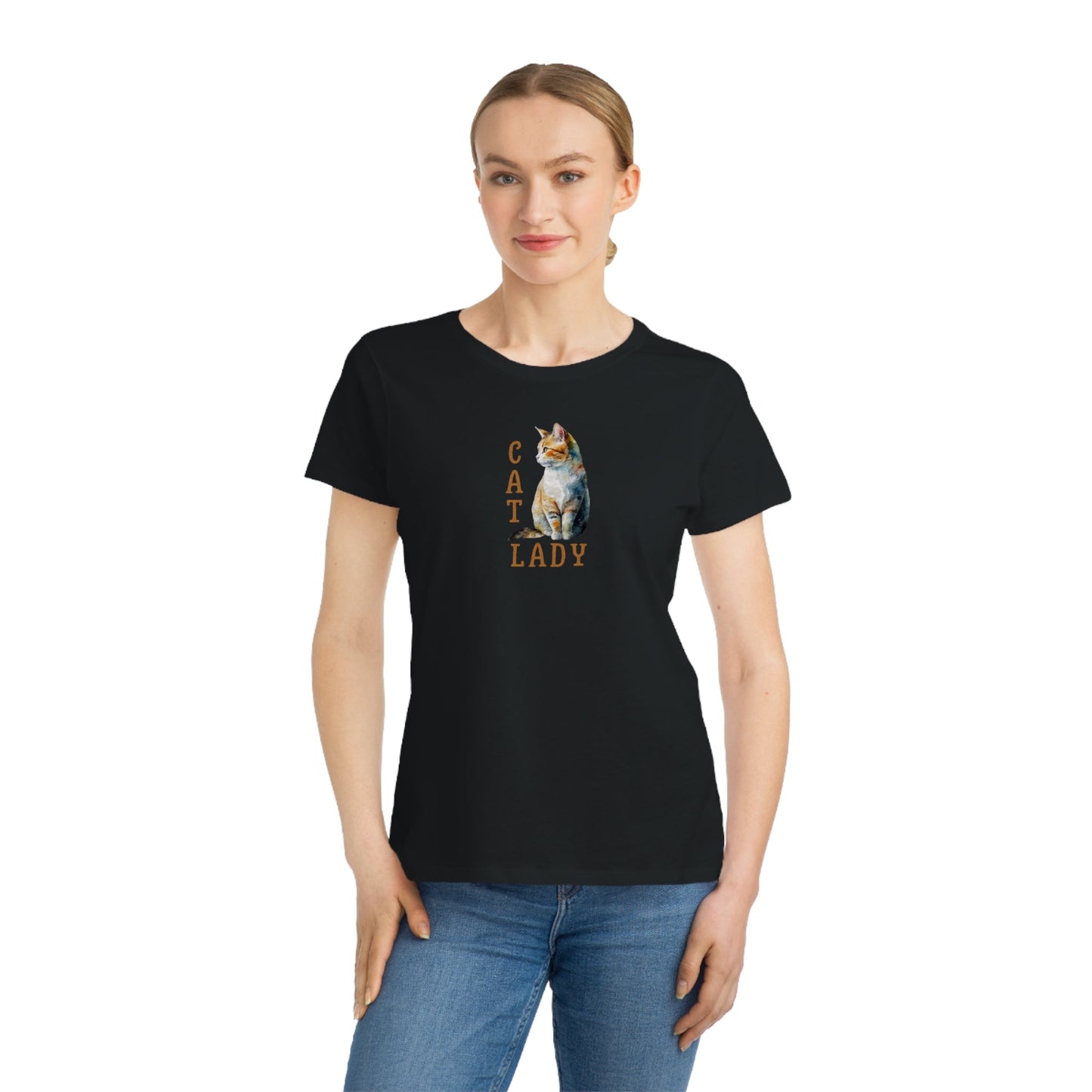 Cat Lady Organic Women's Classic T-Shirt