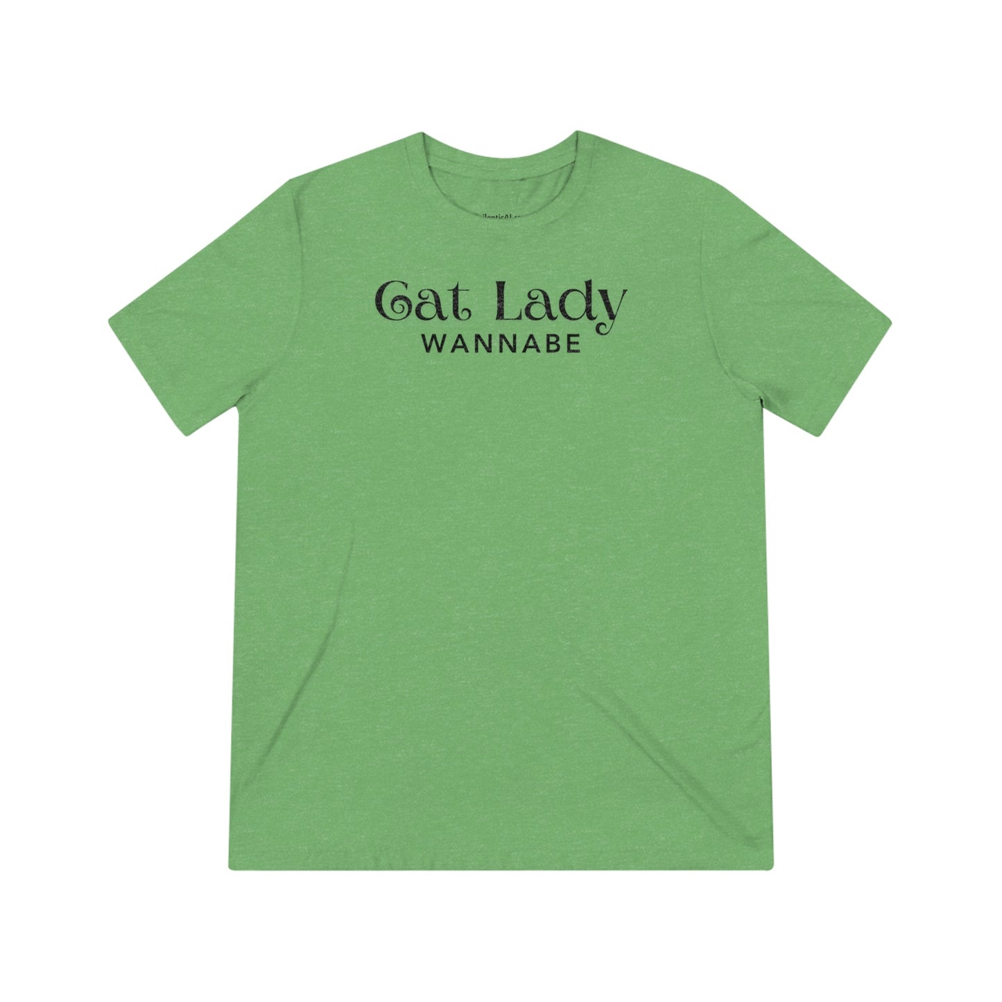 Cat Lady Wannabe Triblend Tee