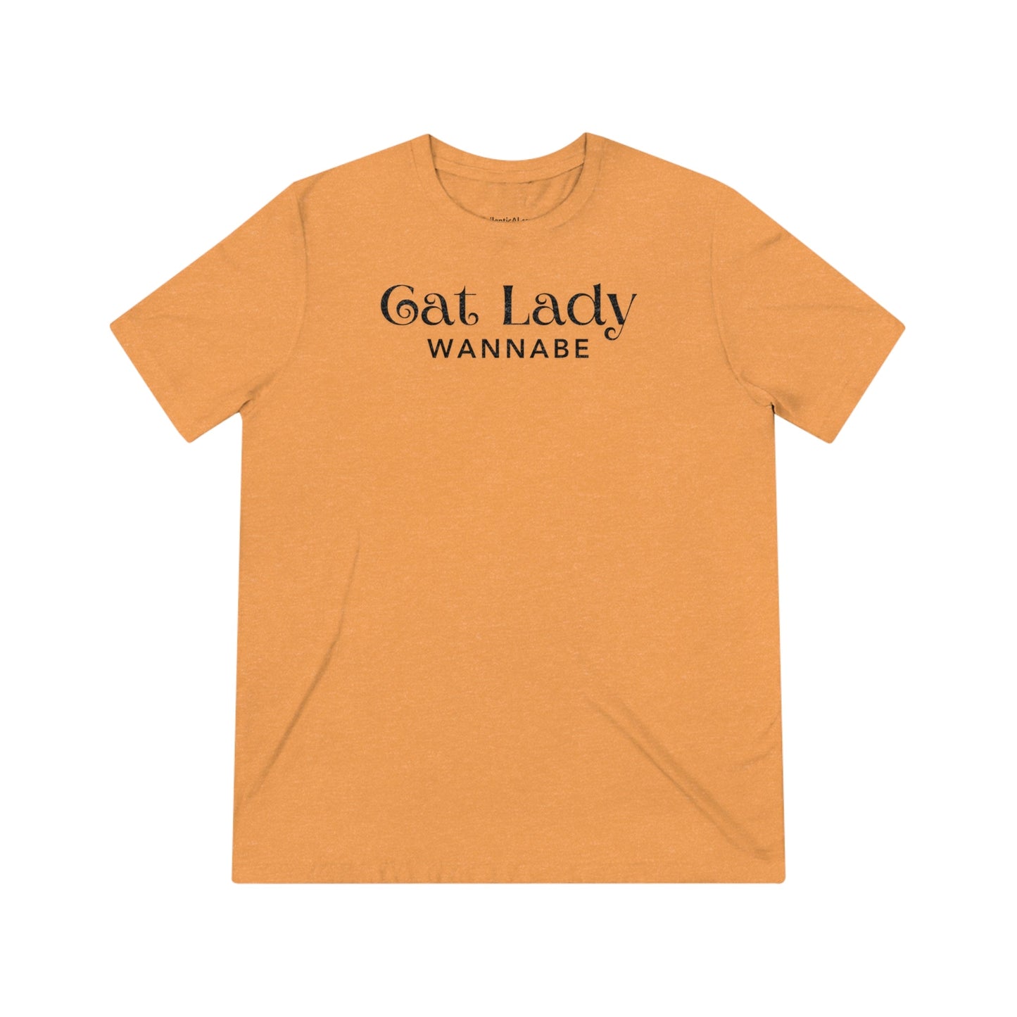 Cat Lady Wannabe Triblend Tee