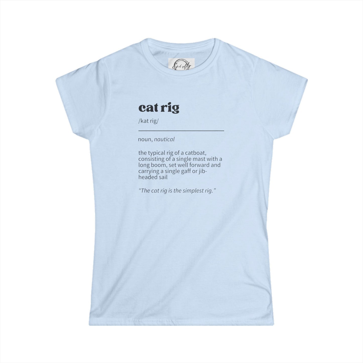 Cat Rig Definition Women's Softstyle Tee