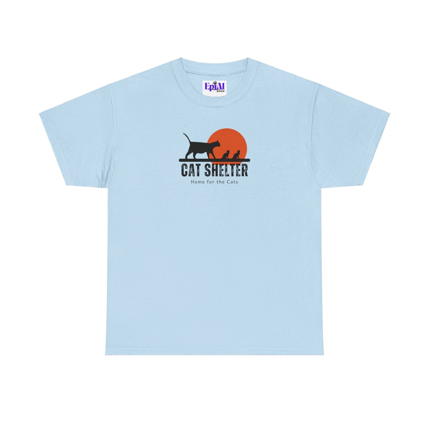 Cat Shelter Unisex Heavy Cotton Tee