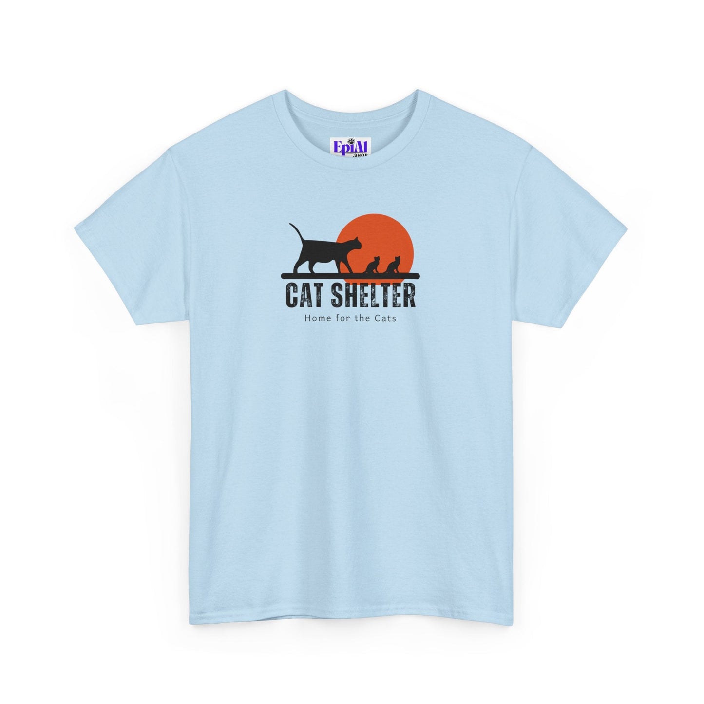 Cat Shelter Unisex Heavy Cotton Tee