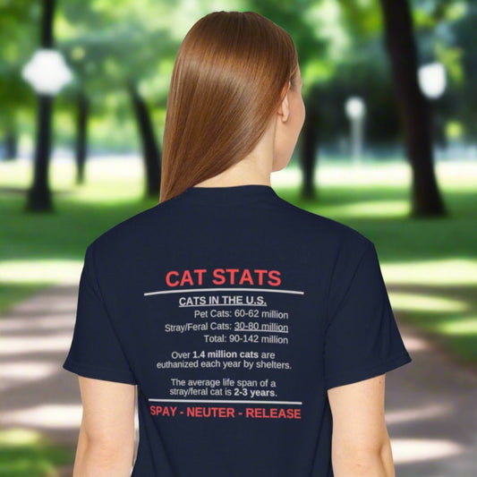 Cat Stats Unisex Ultra Cotton Tee
