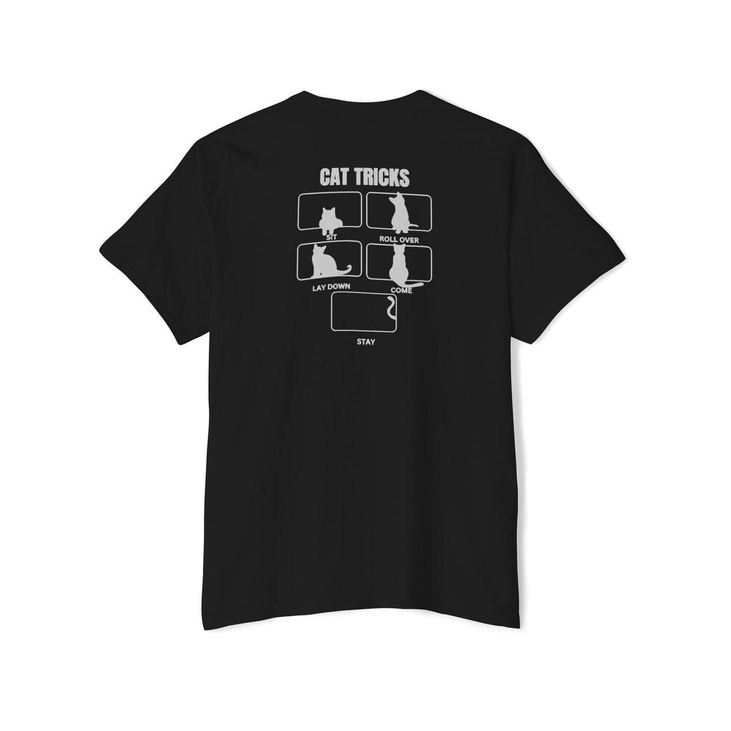 Cat Tricks Unisex Heavy Cotton Pocket Tee