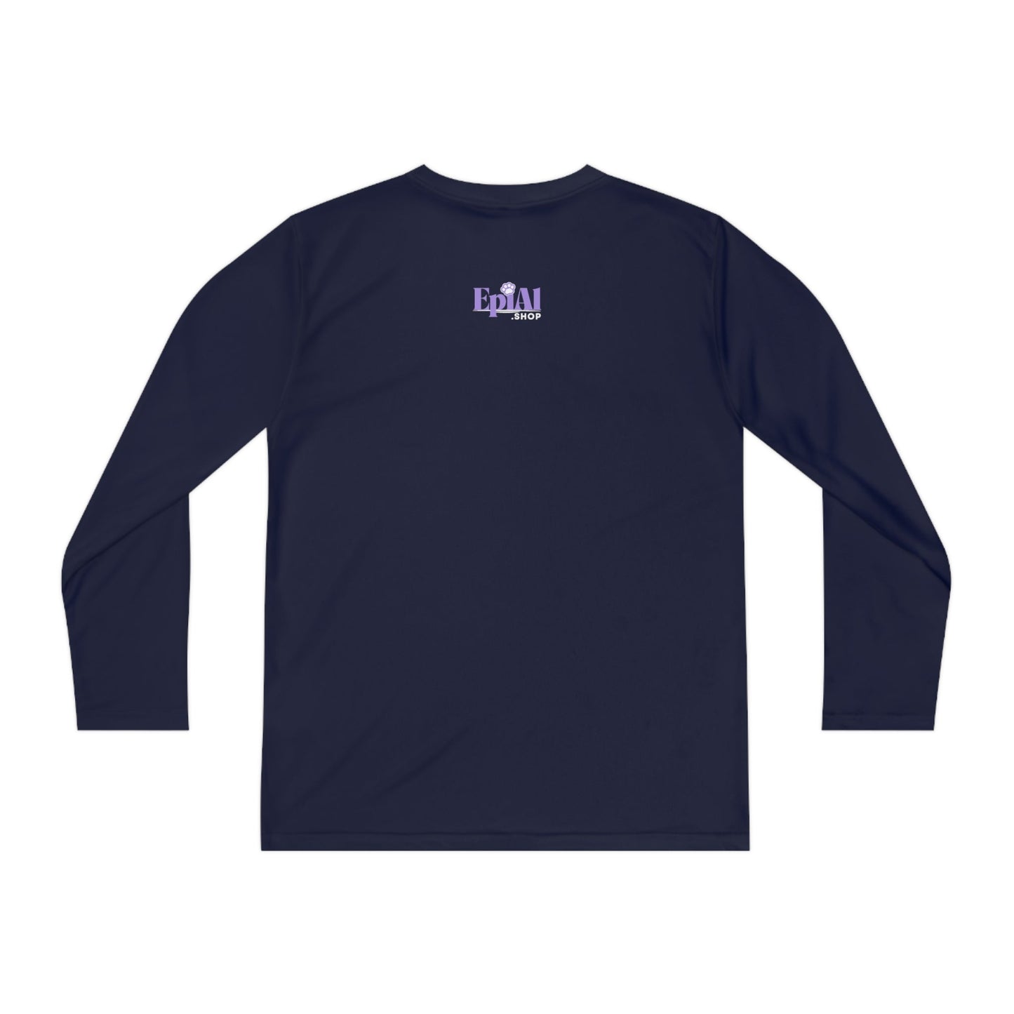 Cat Tricks Youth Long Sleeve Competitor Tee