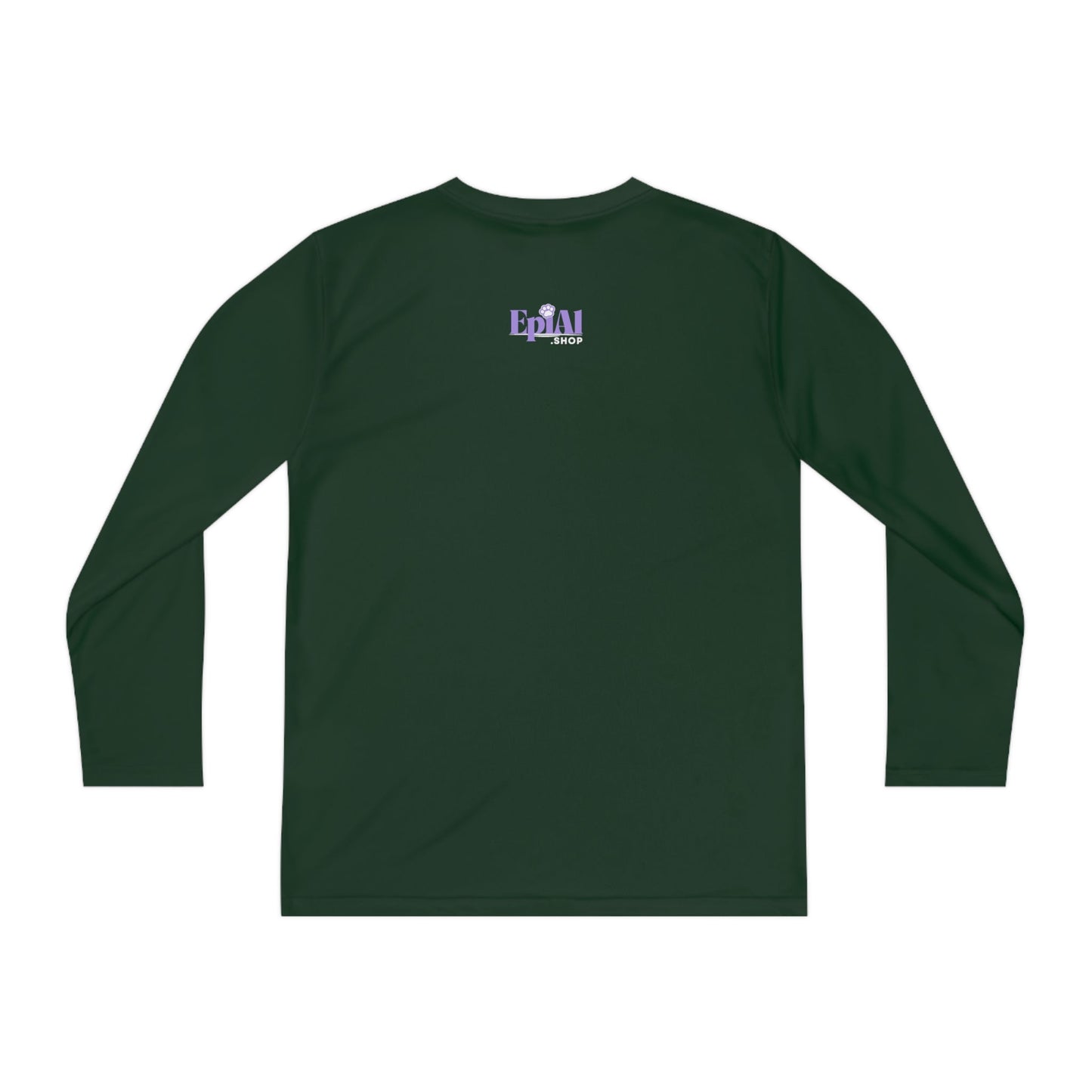 Cat Tricks Youth Long Sleeve Competitor Tee
