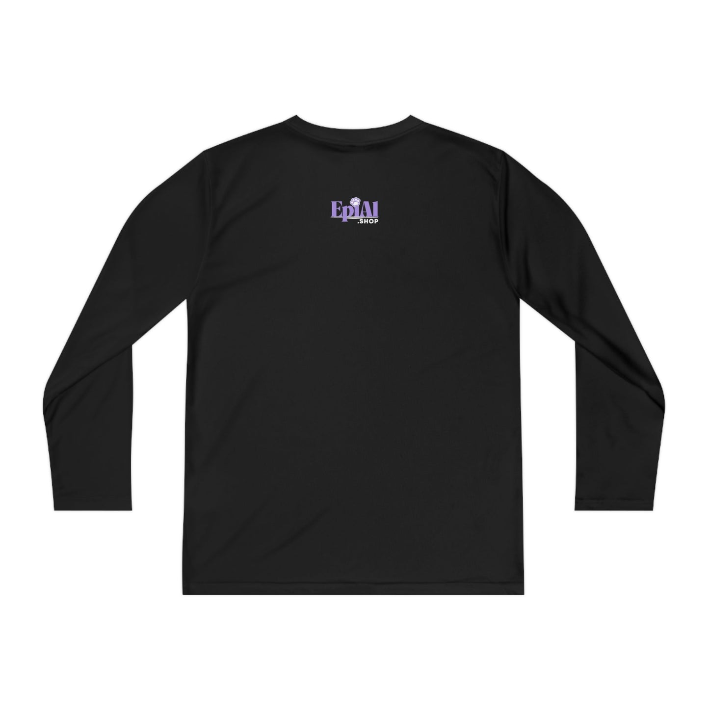 Cat Tricks Youth Long Sleeve Competitor Tee