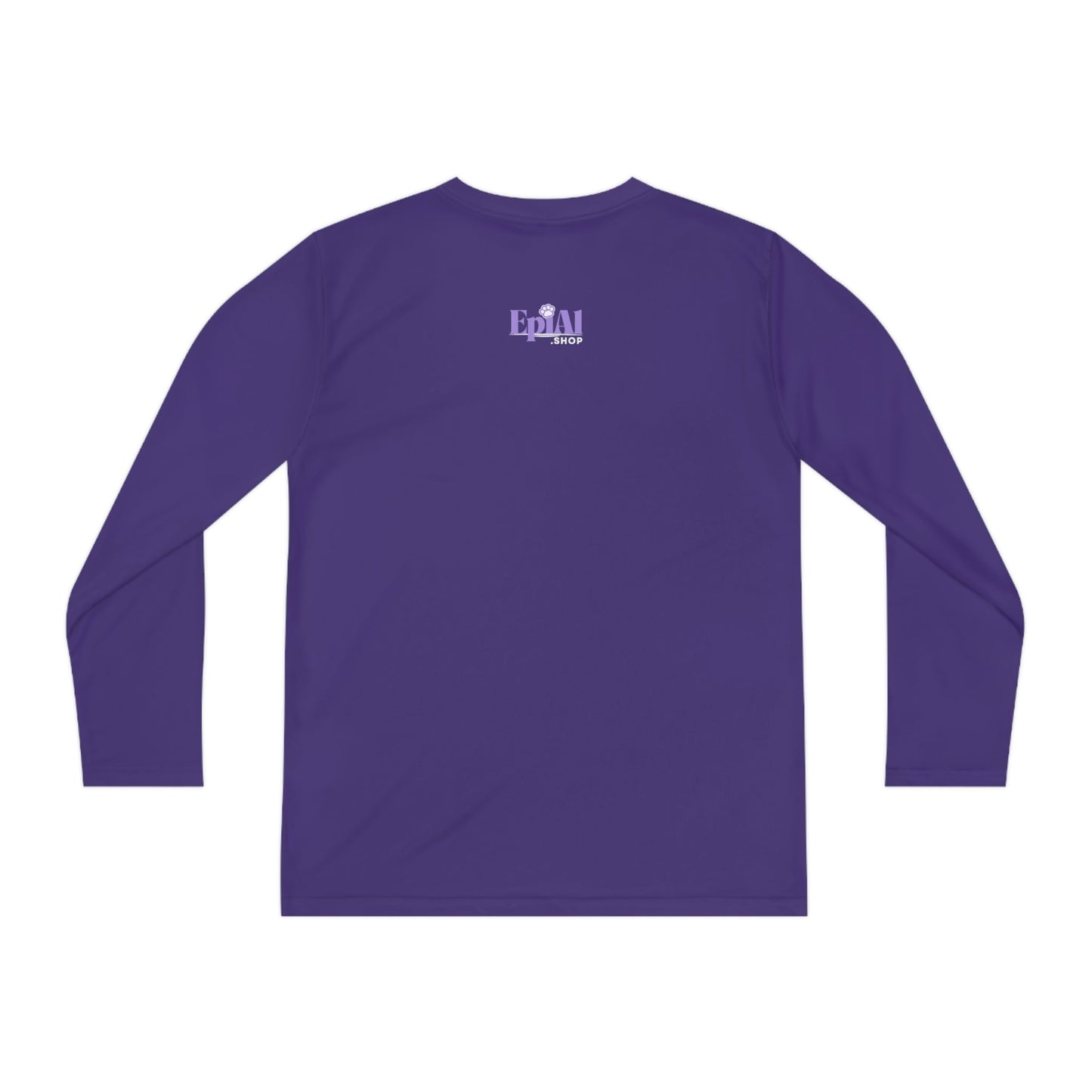 Cat Tricks Youth Long Sleeve Competitor Tee
