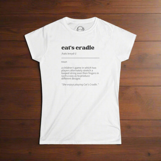 Cat's Cradle Definition Women's Softstyle Tee