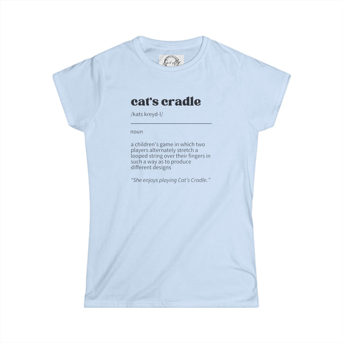 Cat's Cradle Definition Women's Softstyle Tee