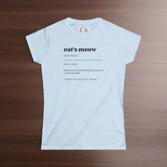 Cat's Meow Definition Women's Softstyle Tee