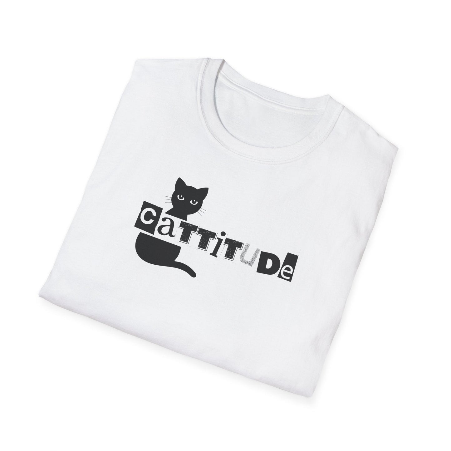Cattitude Unisex Softstyle T-Shirt