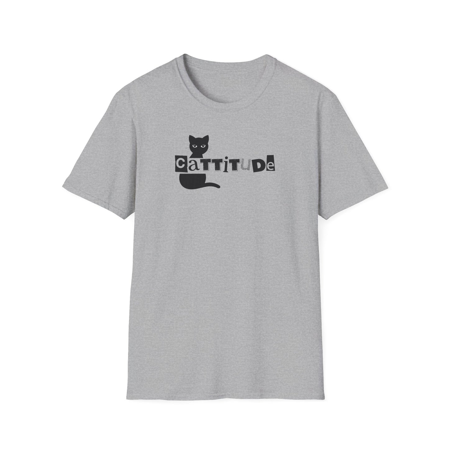 Cattitude Unisex Softstyle T-Shirt