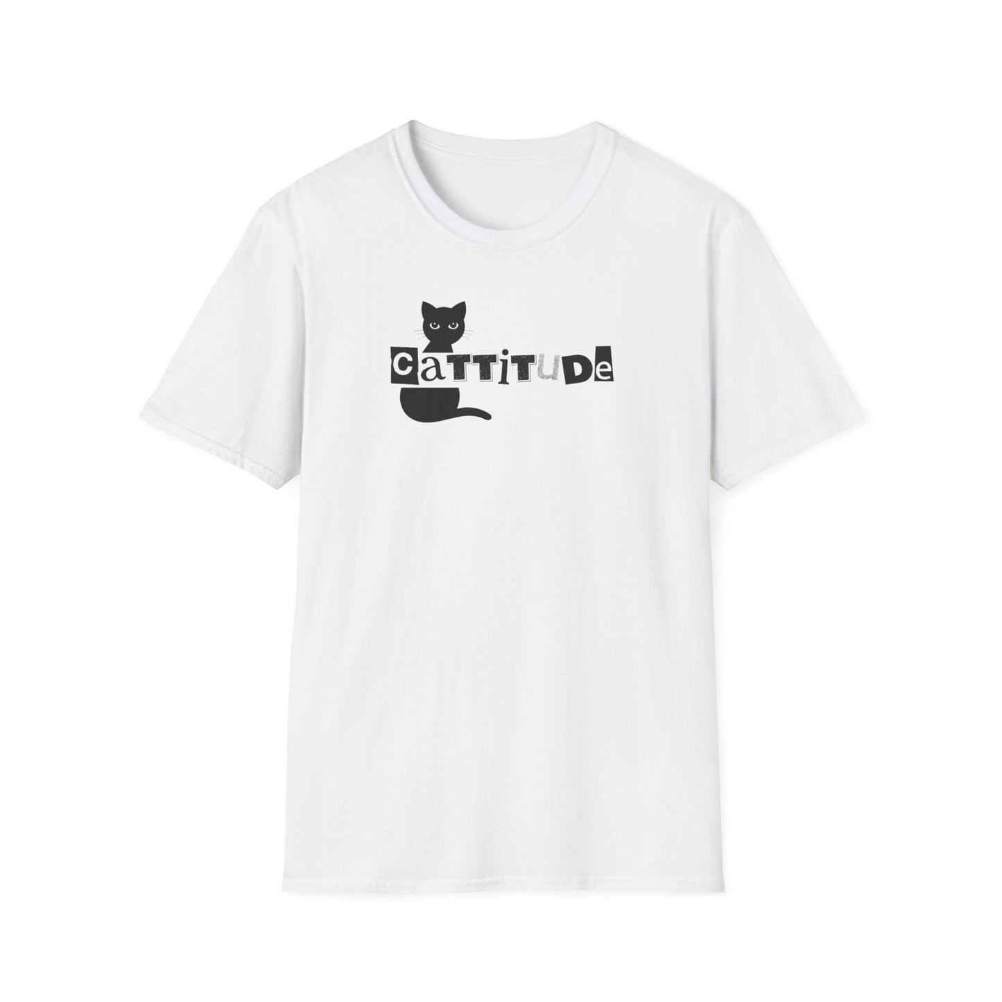 Cattitude Unisex Softstyle T-Shirt