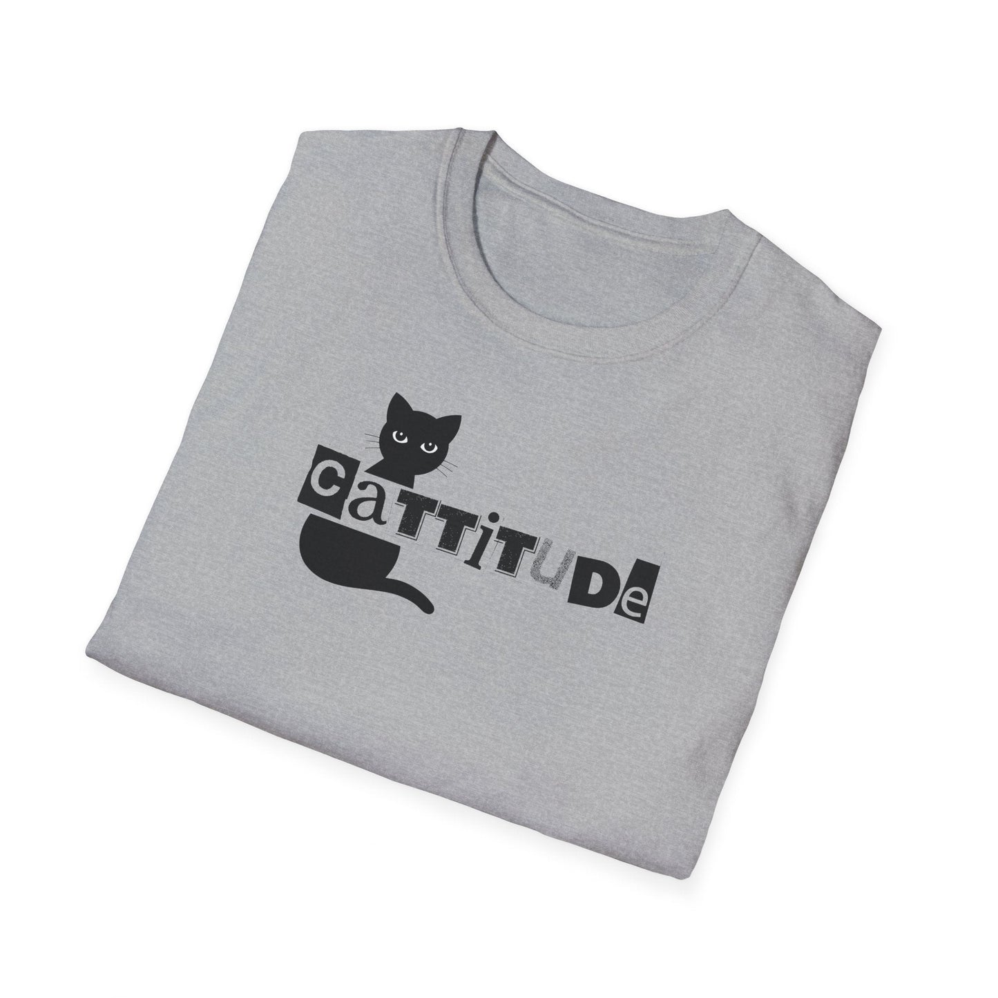 Cattitude Unisex Softstyle T-Shirt