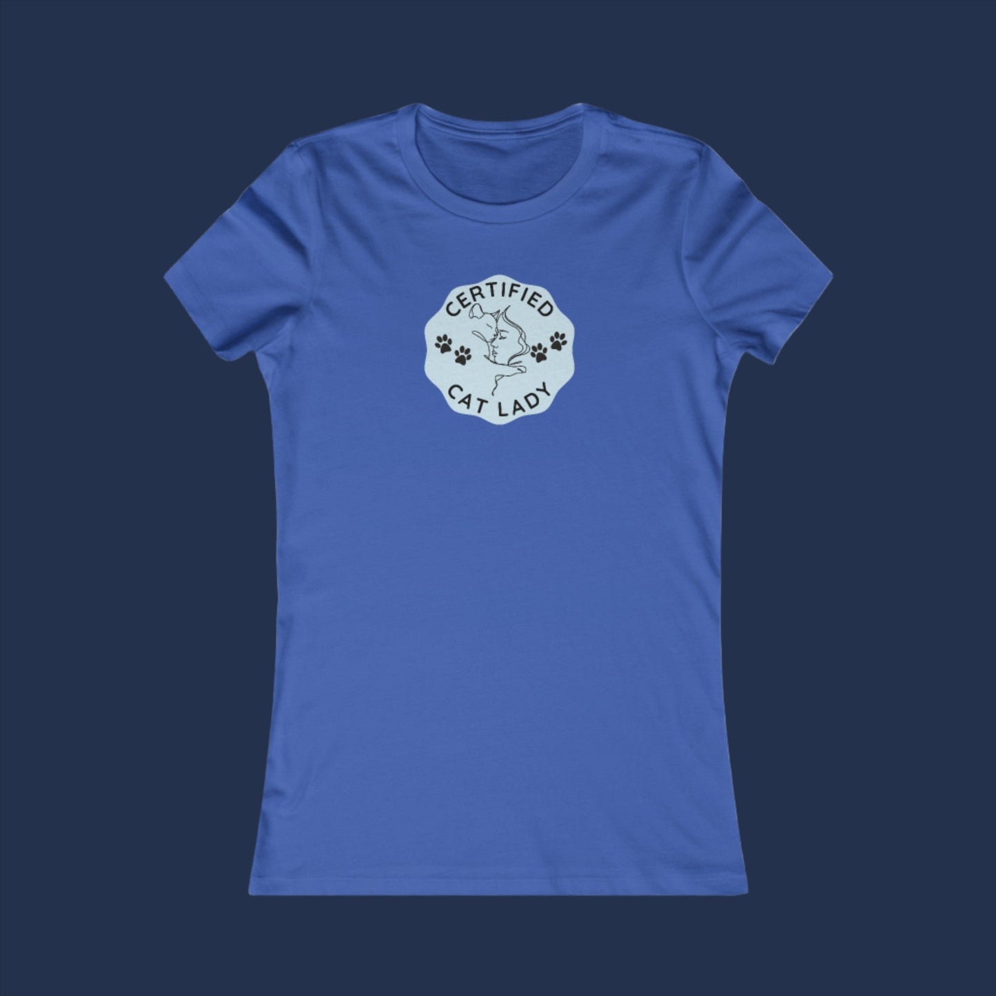 Certified Cat Lady Women's Favorite Tee
