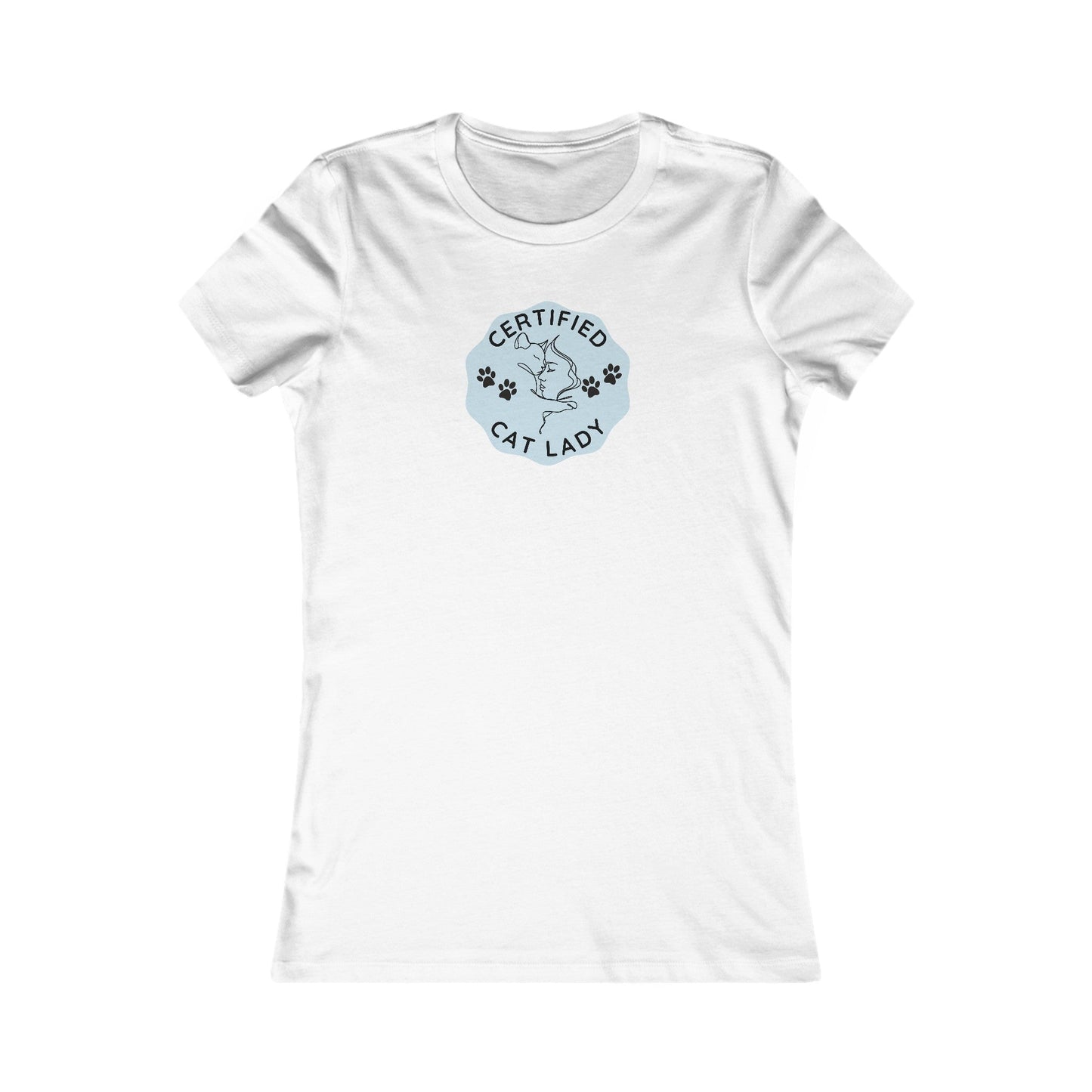 Certified Cat Lady Women's Favorite Tee