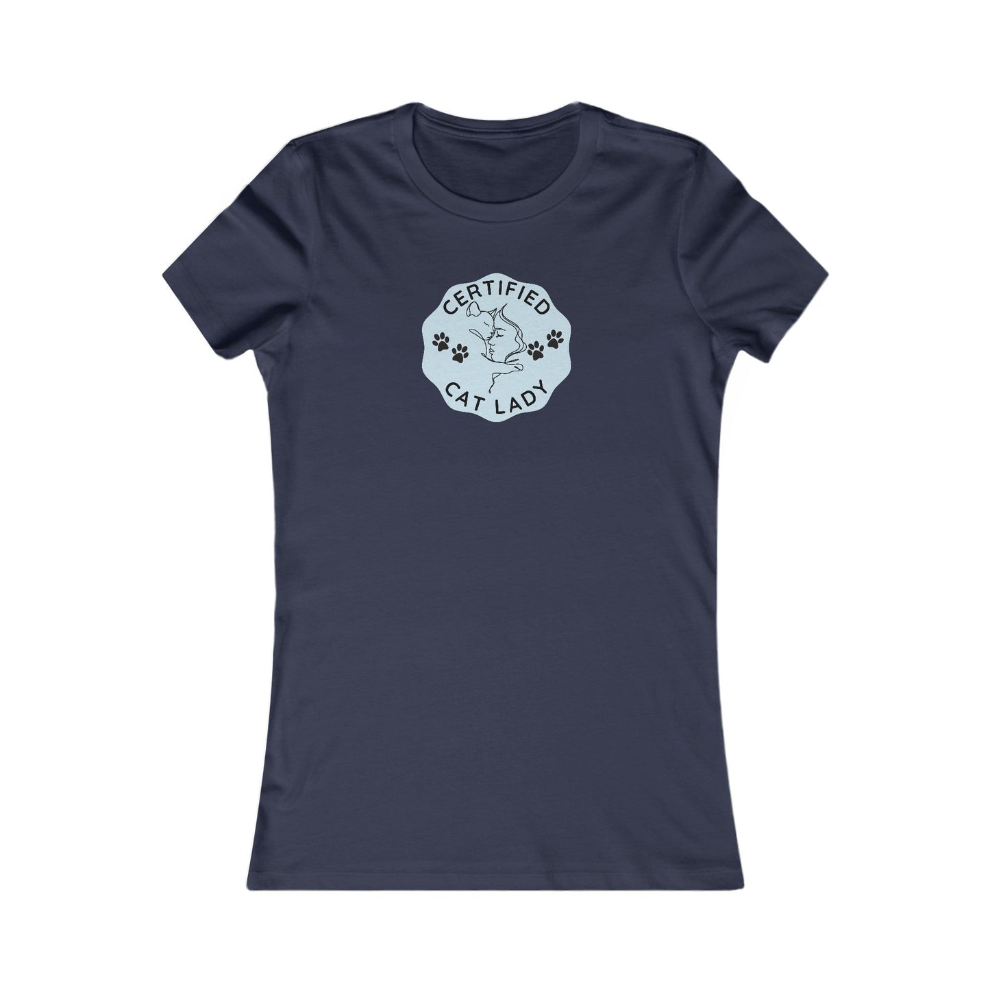 Certified Cat Lady Women's Favorite Tee